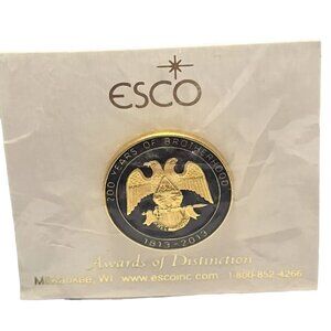200 Years Of Brotherhood 1813-2013 Lapel Pin~by Esco ~ New A556